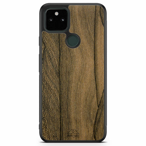 Ziricote rare wood Google Pixel 5 biodegradable eco friendly phone case
