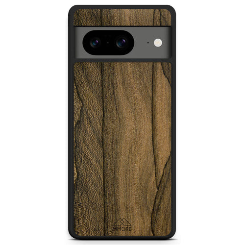 Ziricote rare wood Google Pixel 7A biodegradable eco friendly phone case