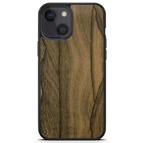 Ziricote rare wood biodegradable eco friendly phone case