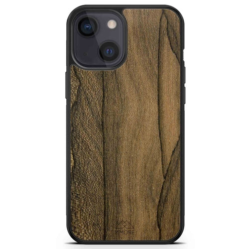 Ziricote rare wood biodegradable eco friendly phone case