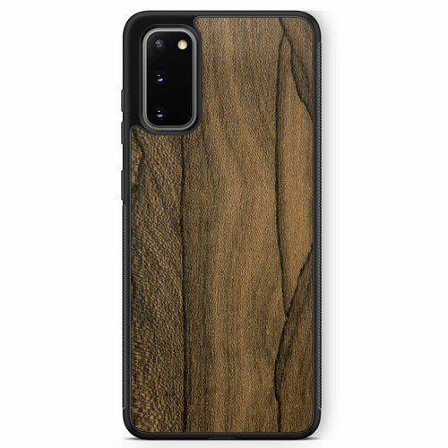 Ziricote rare wood Samsung Galaxy S20 PLUS biodegradable eco friendly phone case