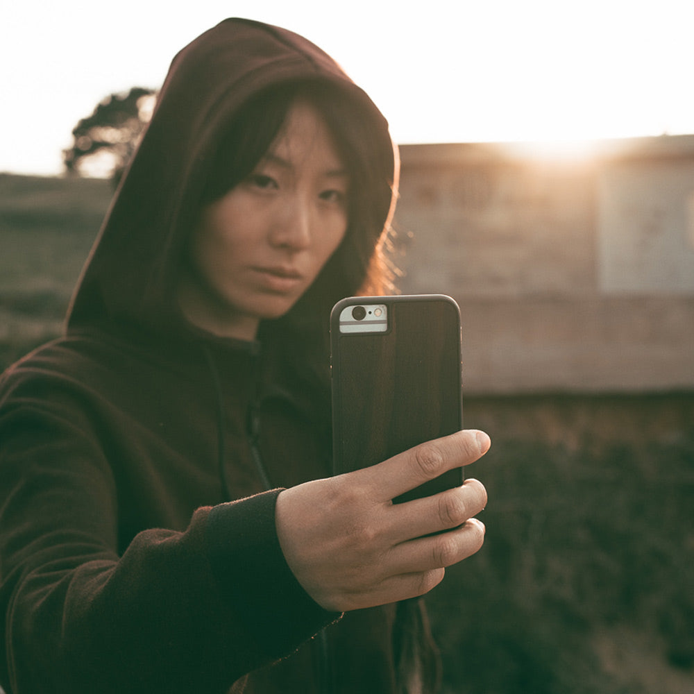 Ziricote rare wood biodegradable eco friendly phone case