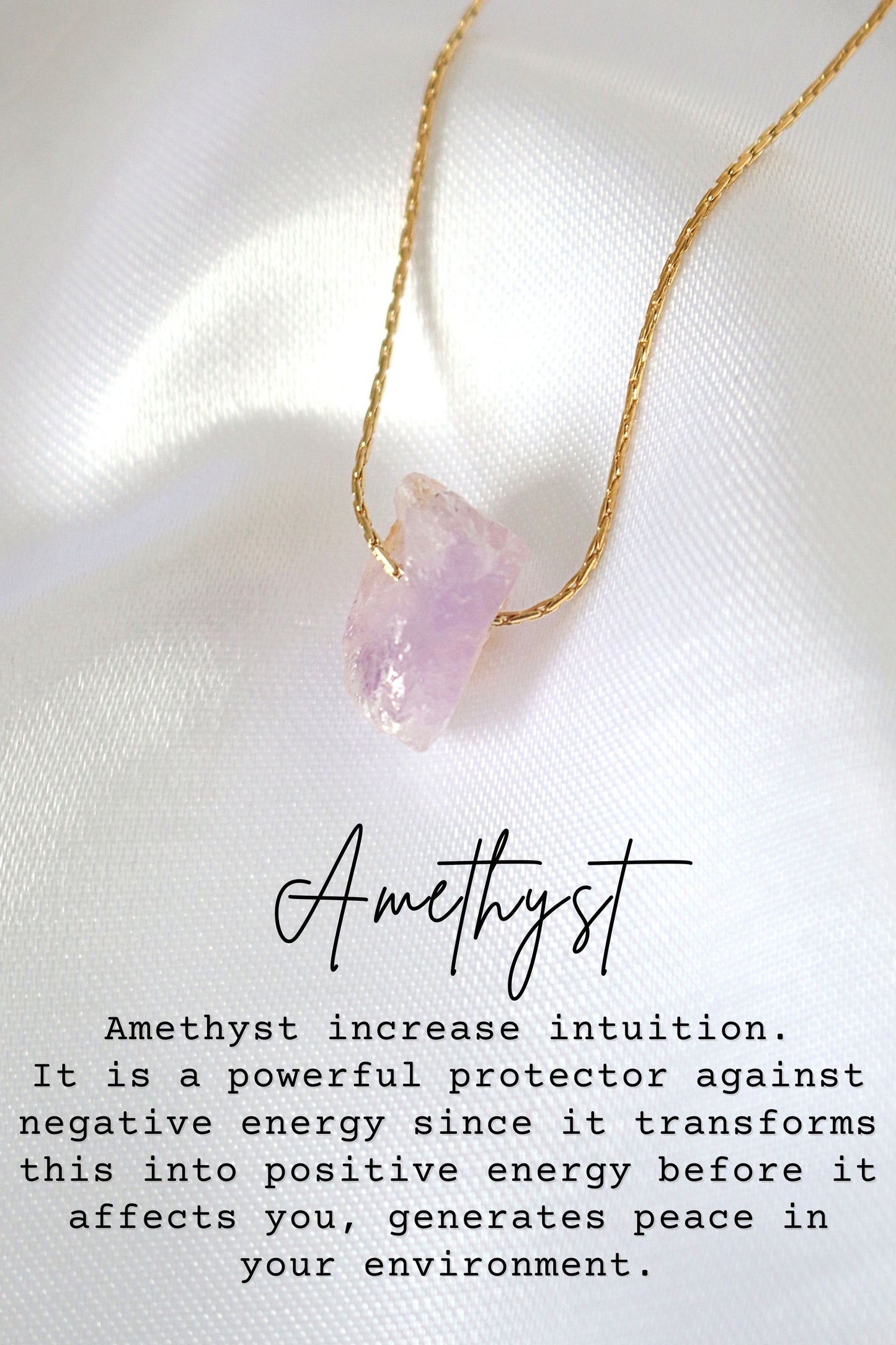 Raw Natural Crystals | 24 Karats Pendant Necklaces biodegradable eco friendly phone case