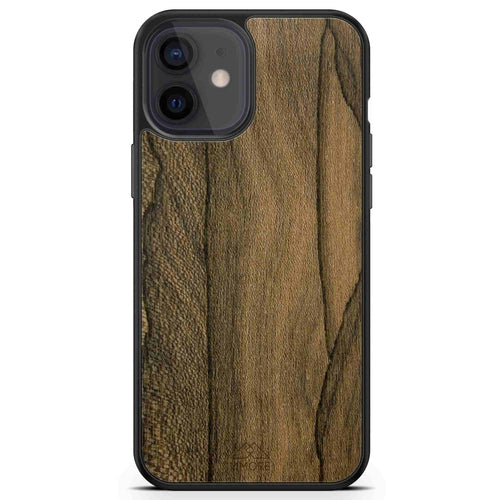 Ziricote rare wood biodegradable eco friendly phone case