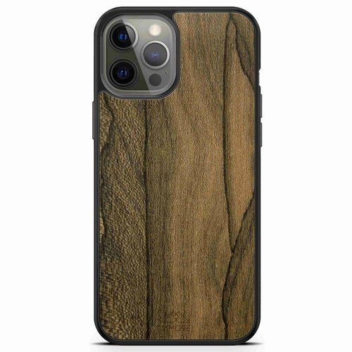 Ziricote rare wood biodegradable eco friendly phone case