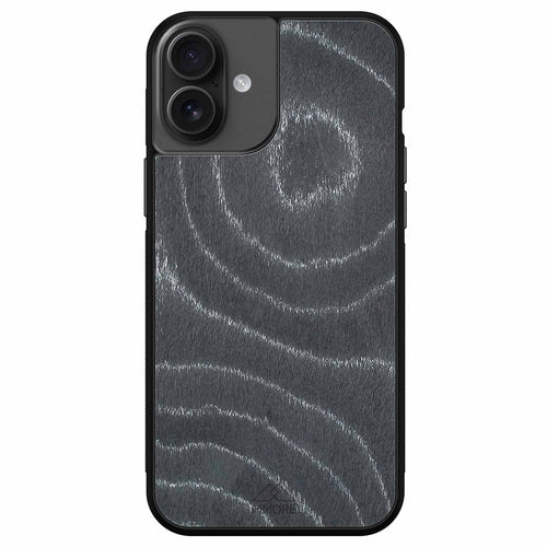 Wave Wood Phone Case iPhone 16 Plus biodegradable eco friendly phone case