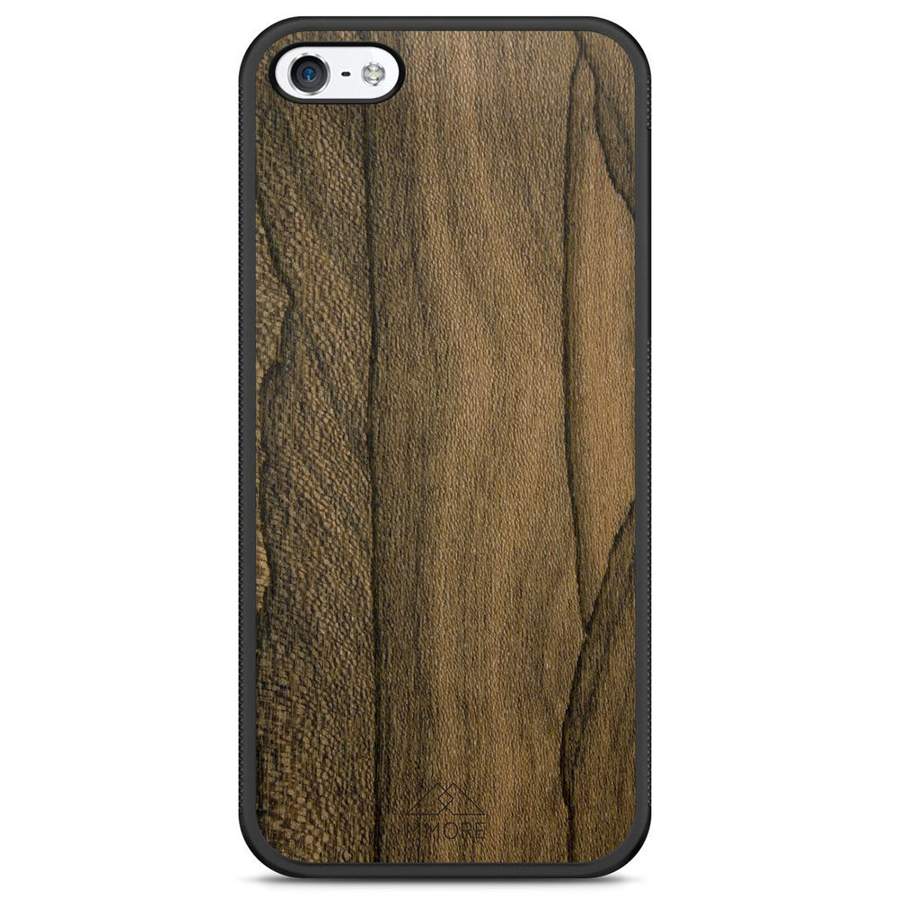Ziricote rare wood biodegradable eco friendly phone case