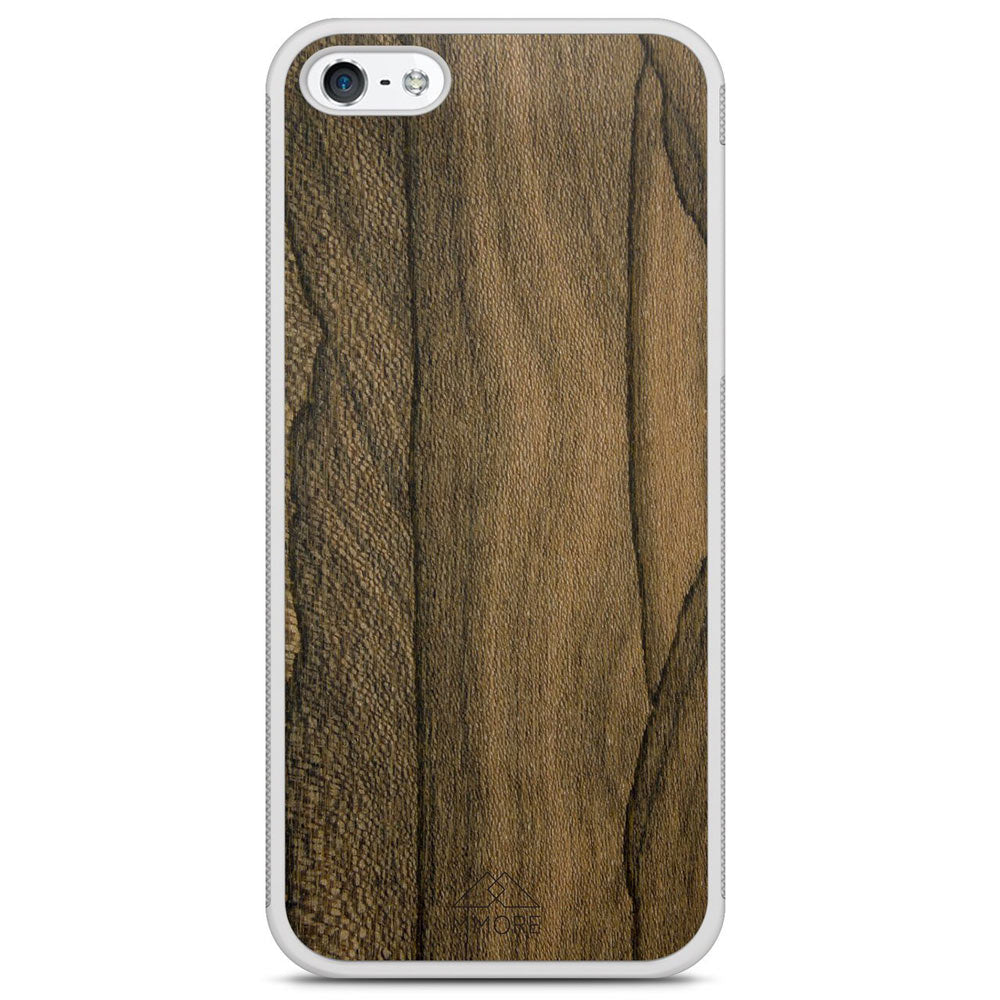 Ziricote rare wood biodegradable eco friendly phone case