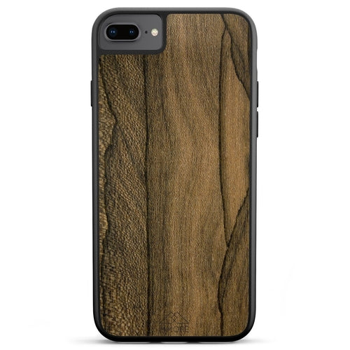 Ziricote rare wood iPhone 6 6S 7 8 PLUS biodegradable eco friendly phone case