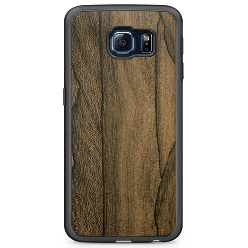 Ziricote rare wood Samsung Galaxy S6 Edge biodegradable eco friendly phone case
